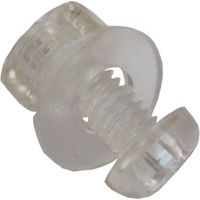 松冨 ポリカネジ ナベ+ 4×10mm 3F614 1セット（直送品）