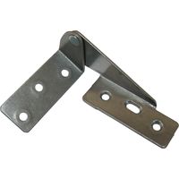 松冨 ステンレスキャビネット丁番 B型 4A056H 1セット