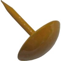 松冨 椅子鋲 黄 4F110 1セット（直送品）