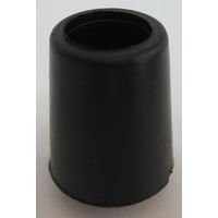 松冨 パイプ足ゴム 黒丸 6A118H 1セット（直送品）