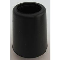 松冨 パイプ足ゴム 黒丸 6A117H 1セット