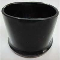 松冨 パイプ足ゴム 黒丸 6A121H 1セット