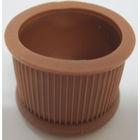 松冨 木足ゴム 茶丸 6A128H 1セット（直送品）