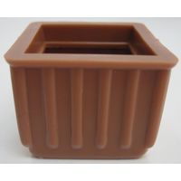 松冨 木足ゴム 茶角 6A132H 1セット