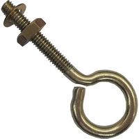 松冨 真中ナット付ヒートン #15 6F122 1セット（直送品）