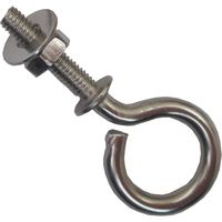 松冨 ステンナット付ヒートン #6 6F123 1セット（直送品）