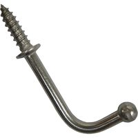 松冨 ステン玉付洋折釘 TY-40 6F159 1セット（直送品）