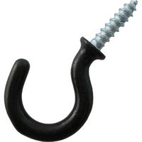 松冨 カラー洋灯吊 黒 コーティング 6F178 1セット（直送品）