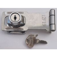 松冨 シリンダー掛金錠 7B172H 1セット