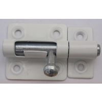 松冨 カラー丸棒ラッチ 白 7B602H 1セット（直送品）