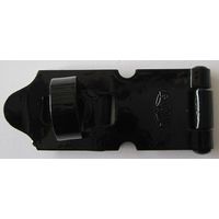 松冨 カラー掛金 黒 7B638H 1セット（直送品）