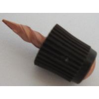 松冨 PC打込ダボ棚受 茶 9A041H 1セット