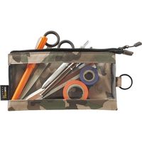 リヒトラブ SMART FIT クリヤーケース ペンサイズ オレンジ F7571-4（直送品）