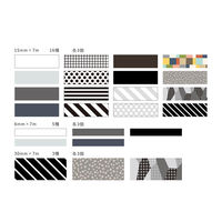 日本製 mtちぎはり Black White BOXセット お子様ご年配の方でもちぎりやすい薄い和紙使用 72個入 MTWBOX05 カモ井加工紙（直送品）