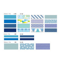 日本製 mtちぎはり Blue BOXセット お子様ご年配の方でもちぎりやすい薄い和紙使用 69個入 MTWBOX02 1セット カモ井加工紙（直送品）