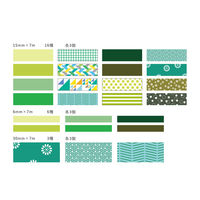 日本製 mtちぎはり Green BOXセット お子様ご年配の方でもちぎりやすい薄い和紙使用 75個入 MTWBOX03 1セット カモ井加工紙（直送品）