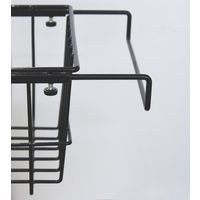 アルファ 前出しワイヤーバスケット W210mm KD8-0035（直送品）