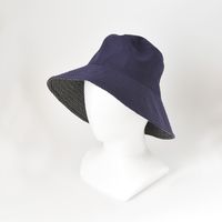 ヤマショウ 婦人リバーシブルハット水玉 ネイビー YCH-034NV 1箱 (120個入)（直送品）