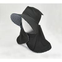 ヤマショウ 冷感リバーシブル農用フード 綿/麻 YCH-038 1箱 (120個入)（直送品）