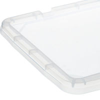 現場のチカラ ASコンテナ 20、28、40L用フタ クリア 1枚 オリジナル（わけあり品）