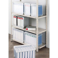 アイリスオーヤマ ファイルコンテナ用フタ（A4ワイド） クリア RCL-40 1個（わけあり品）