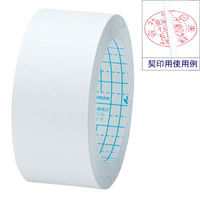 ニチバン 再生紙製本テープ（契印用） ロールタイプ 幅35mm×10m 白色度80% BK-35（わけあり品）