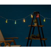 タカショー ソーラーパーティーライト 10球 カラー LGI-PT10CL（直送品）