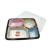 タカギ産業 TSR-60 夢彩ごぜん 本体柄付 透明蓋セット 350064 900セット（50×18）（直送品）