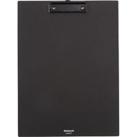 ナカバヤシ ワイドクリップボード シングルタイプ A4E型 ブラック QB-WA4E-BK 1個