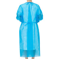 ファーストレイト ISガウン ブルー FR-204 1セット(5枚:1枚入×5袋)