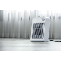 スリーアップ 人感センサー付 コンパクトセラミックヒーター ホワイトグレー CHT-1531WG（直送品）