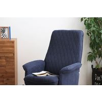 【軒先渡し】東馬 ノア パーソナルチェア ブルー 54670820 1台（直送品）