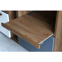 【軒先渡し】東馬 モカ オープン引出 幅598×奥行395×高さ870mm ライトブラウン 54671690 1台（直送品）