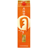 月桂冠　月 パック　2L 1セット（1本×6） 日本酒【糖類・酸味料 無添加 料理酒にも】