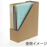 シモジマ HEIKO ファイルBOX A4縦 クラフト無地 006870001 1セット(5枚入×10袋 合計50枚)（直送品）