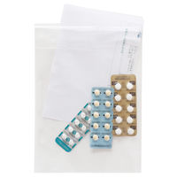 今村紙工 CPP袋粘着付薬袋(ポケット付) A5サイズ 200枚 CPP-YPA5 1袋