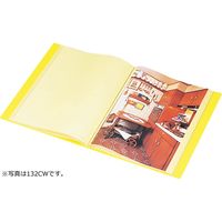 キングジム クリアーファイル カラーベースW 40P A4タテ ネイビー 132CWネイ 1冊