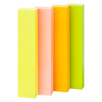 クラスタージャパン 強粘着ふせん 75×15mm カラーアソート C-KFU-18 10個