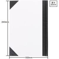 エヒメ紙工 アサヒノ和帳No.65 立罫十行 100枚綴 NEMワチョウ65 1冊