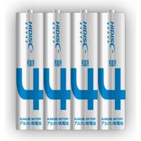 磁気研究所 アルカリ乾電池 単4形 HDLR03/1.5V4P 1セット(60本:4本×15パック)
