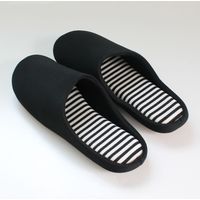 ストロング ブラックL チャールストンルームシューズ 10-4-408-08 1足