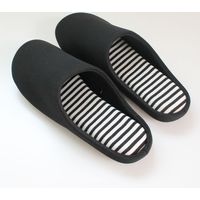 ストロング ブラックM チャールストンルームシューズ 10-4-407-08 1セット(3足)