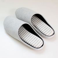 ストロング グレーM チャールストンルームシューズ 10-4-407-09 1セット(3足)