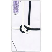 菅公工業 金封 大阪折 黒白7本 字なし 5枚P キ863 5束