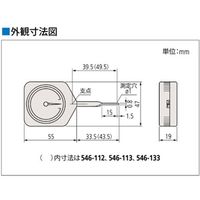 ミツトヨ ダイヤルテンションゲージ DTG-100N 546-116 1個（直送品）