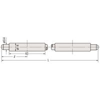 ミツトヨ 基準棒 MB-425 167-117 1個（直送品）