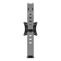 Startech.com パーティションパネル(間仕切り)用シングルモニターマウント 微調整機能付 34インチVESA対応 ARMCBCLB 1個