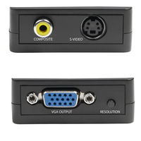コンポジット／S端子 - VGAアダプタ 1920x1200　VID2VGATV3　1個　StarTech.com（直送品）