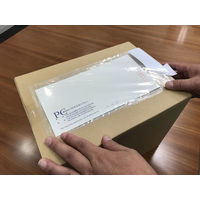 デリバリーパック 完全密封タイプ 部分糊 透明 長3用 PA-046T パピルスカンパニー 1パック（100枚入）