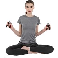 キャプテンスタッグ VitFit ソフトハンドグリップ 30Kg 2pcs ブラック/レッド UR-0811 1セット